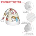 thumbnail image 4 of Salouo Cute Bull Dog for Christmas Hat for Kids Xmas Holiday Hat Santa Hat for Boys & Girls Festive Headwear Accessories Fit for Christmas/ New Year/Holiday/Party, 4 of 6