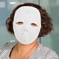 thumbnail image 5 of KAKOWELY 2 máscaras en blanco para hombre, máscara de fiesta, máscara de cosplay, 5 of 5
