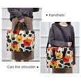 thumbnail image 6 of FORMRS 16" Laptop Sleeve Bag Carrying Case with Handle Travel Shoulder Briefcase, Floral Pattern, 6 of 8