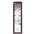 thumbnail image 2 of ArtToFrames 7" x 30" Cherry Picture Frame, 7x30 inch Red Wood Poster Frame (WOM-4095), Pack, 2 of 8