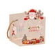 thumbnail image 2 of Caja de regalo linda de PVC para fiestas, cajas decorativas con copos de nieve y renos. Alce, 2 of 8
