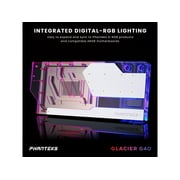 Phanteks Glacier G4090 GIGABYTE for GIGABYTE AORUS MASTER / GAMING RTX 4090, Nickel-Plated copper block, Acrylic, Aluminum Cover plate, Digital-RGB, Matte White