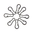 thumbnail image 2 of Conector De Artes De Pesca 50 x Pequeños Multi Clips Aparejos de pesca de carpa Cambio rápido Giratorios Aparejos Enlaces, 2 of 6