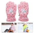 thumbnail image 4 of GOOHOCHY 1 par de guantes de esquí cálidos de invierno para niños guantes de nieve con estampado de dibujos animados guantes de esquí, 4 of 7