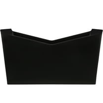 Toyvian Black Portable Plastic Ice Bucket for Wine Beer and Beverage Cooling in Nightclubs