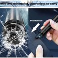 thumbnail image 4 of Window Breaker Seat Belt Cutter, 2 in 1 Seat Belt Cutter Window Breaker, Lightweight and Portable Car Window Breaker, Mini Hammer Window Breaker Hammer, Car Safety Kit (Black), 4 of 5