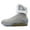 grey, variant on Back to The Future Shoes 2 Light Up LED Shoes Fabric Fashin Sneakers High Top Light Up Sneakers Men Boys