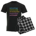 thumbnail image 6 of CafePress - Men's Dark Pajamas - Men's Dark Loose Fit Cotton Pajama Set, 6 of 7