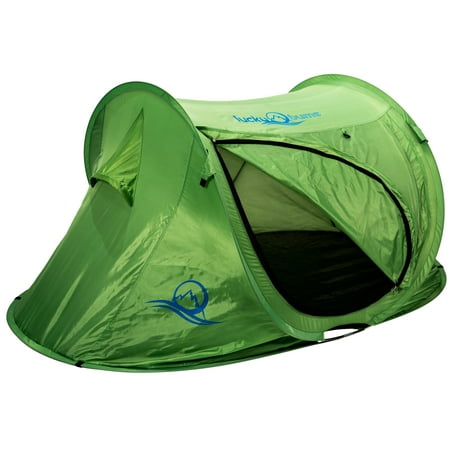 Lucky Bums Quick and Portable Kids Camp Tent, Green