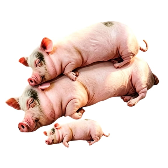 Realistic Pig Plush Pillow,Cute Decorative Throw Pillow with Ultra-Soft Pp Cotton,Machine Washable,tablefor Floor Couch Bed