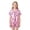 r-160Pink71, variant on HAYIMI Child Girls 2 Piece Pajama Set Short Sleeve Lapel Button Down Shirt and Ruffled Shorts with Bowknot Print Kids Sleepwear Stylish Nightwear