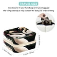 thumbnail image 5 of Swan Travel Portable Square Jewelry Display Necklace Organizer Storage Box, 5 of 6