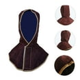 thumbnail image 4 of NICEXMAS Professional Welding Hood Brown Cowhide Material Flame-Resistant Comfortable, 4 of 8