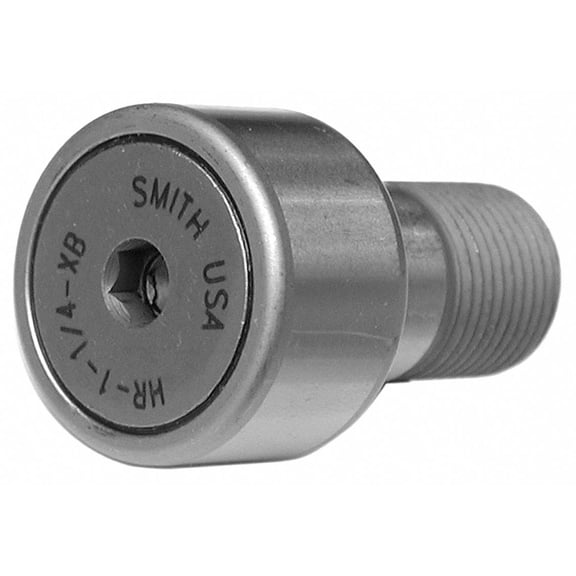 Smith Bearing Cam Follower,2 1/2 in Dia,Heavy,Dbl Seal  HR-2-1/2-XBC
