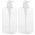 thumbnail image 4 of MOVTOTOP 2Pcs Empty Shampoo Bottles Soap Dispenser Bottle with Pump Refillable Body Wash Shampoo Container, 4 of 7