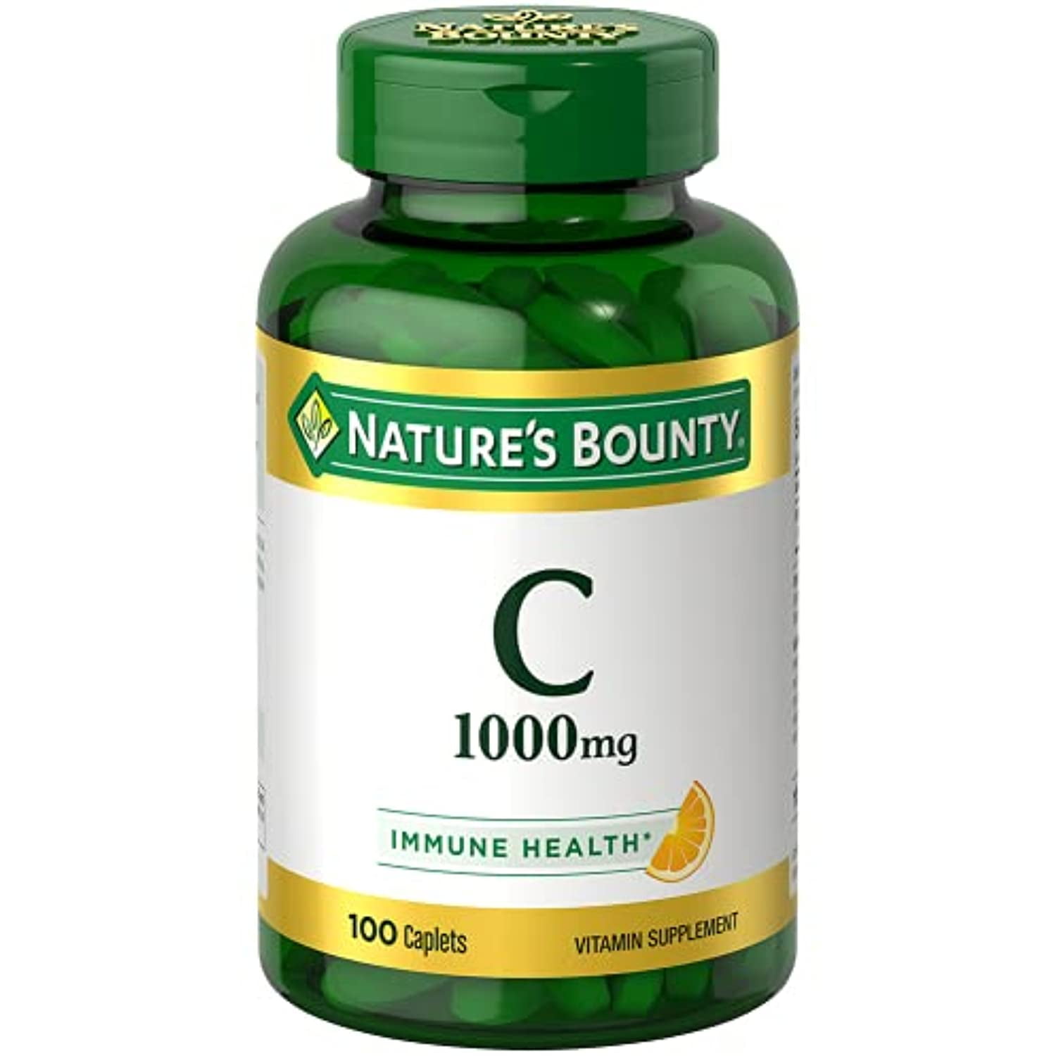 Vitamin C By Nature’S Bounty For Immune Support. Vitamin C Is A Leading Immune Support Vitamin, 1000Mg, 100 Caplets