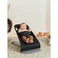 thumbnail image 6 of BabyBjorn Bouncer Bliss, Dark Gray Frame, Cotton, Classic Quilt, Black, 6 of 7
