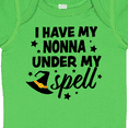 thumbnail image 4 of Inktastic I Have My Nonna Under My Spell with Cute Witch Hat Boys or Girls Baby Bodysuit, 4 of 5