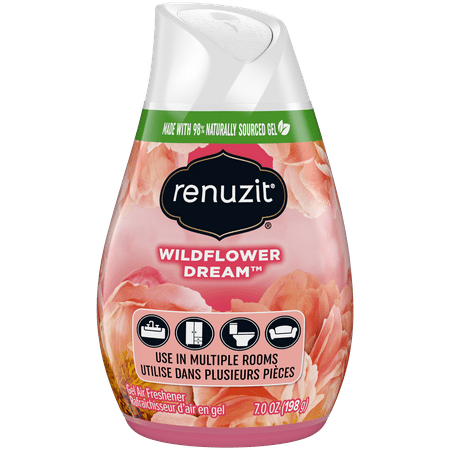 Renuzit Gel Air Freshener, Wildflower Dream, 7.0 Ounce