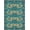 Teal Orange, Pattern 7, variant on ODIKA Octopus Nautical Koi Ocean Tentacle Creature Starfish Wave Cartoon Non-Slip Chair-Friendly for Home Office, Gaming Room, Under Desk
