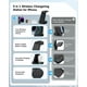 thumbnail image 2 of Estación de carga 3 en 1 para dispositivos Apple, cargador inalámbrico para iPhone 16 15 14 13 12 11 Pro Max y Apple Watch iwatch - Base de carga para AirPods, 2 of 5