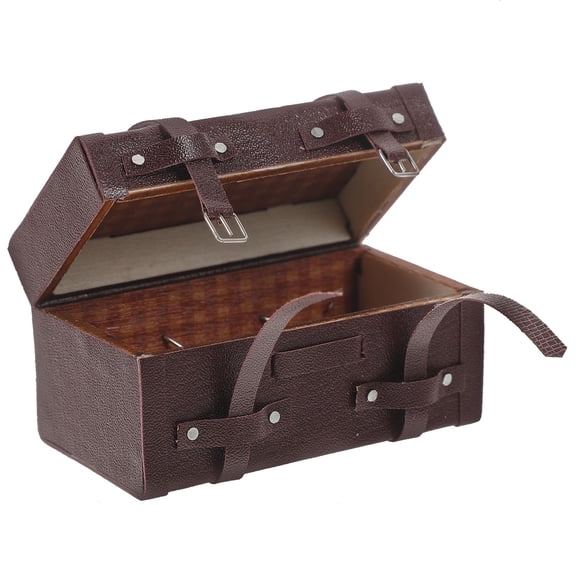 ELAYARD Tiny Dollhouse Accessories Retro Style Storage Box For Miniature Collection 1Pack