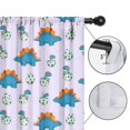 thumbnail image 4 of Blackout Kids Curtains,Lavender Dinosaurs Hatching Eggs Childrens Insulated Curtains Set Of 2,Bedroom Essentials,Toddler Room Decor 42"x54", 4 of 5