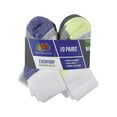 thumbnail image 2 of Fruit of the Loom Boys Socks, 10 Pack Ankle Everyday (Little Boys & Big Boys), 2 of 3