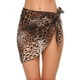 thumbnail image 4 of PinkWomen Short Beach Sarongs gasa traje de baño cubierta Ups Bikini Wrap falda lado abierto para, 4 of 4