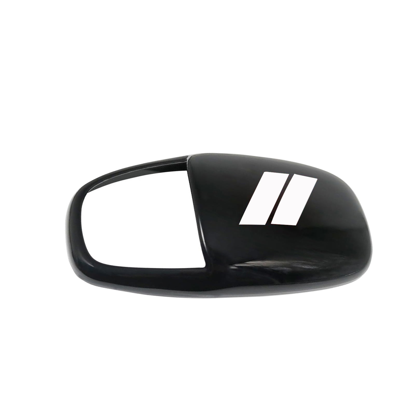 Gear Shift Knob Head Cover Trim For Dodge Challenger Charger Interior Decoration Accessories 2015-2024 / Durango 2016-20243 ABS -Challenger War Horse-Shift knob(all inclusive)-Black White Label