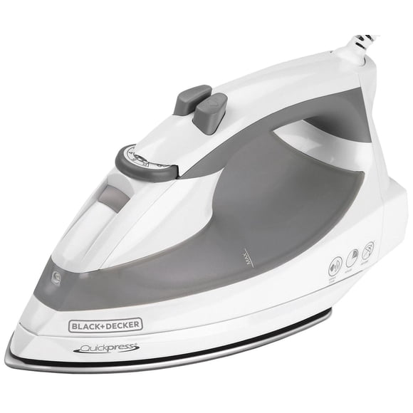 Plancha BLACK + DECKER Blanco Plateado con Tecnología de Vapor Inteligente