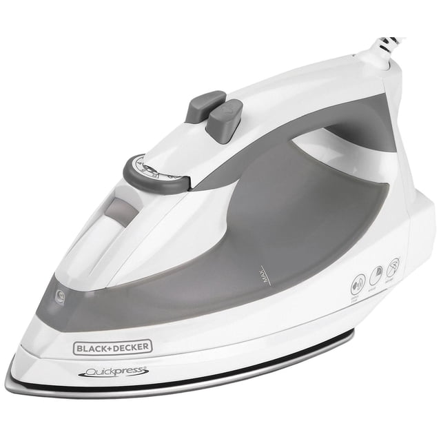 Plancha BLACK + DECKER Blanco Plateado con Tecnología de Vapor Inteligente