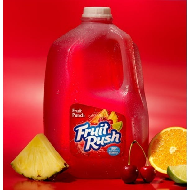Fruit Rush Fruit Punch Fruit Drink, 32 oz