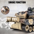 thumbnail image 2 of Supdex 1:18 T90 RC Tank Model Toy – 330° Rotating Turret, Smoke, Light & Sound Effects, Rechargeable, Climbing 40° Ramp, Great Gift for Kids Ages 6+, 2 of 6