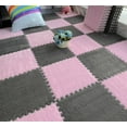 thumbnail image 4 of 30*30CM Soft Plush Children Kids Rug Play Mat Puzzle Carpet Warm Playmat Interlocking Exercise Tiles Floor Carpet Decoration Mat, 4 of 9