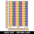 thumbnail image 2 of Stretch for Excellence Giraffe Teacher Student School Sticker Set - Rainbow - Matte Finish - 1.75" Medium, 2 of 7