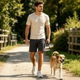 thumbnail image 5 of RPOVIG 5 Pack Men's Athletic Gym Shorts Running Quick Dry Workout Short Elasticated Waistband with Pockets, 5 of 7