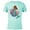 Celadon Snow Heather, variant on Disney The Little Mermaid Ariel An Ocean of Dreams - Short Sleeve Blended T-Shirt for Adults - Customized-Putty Snow Heather