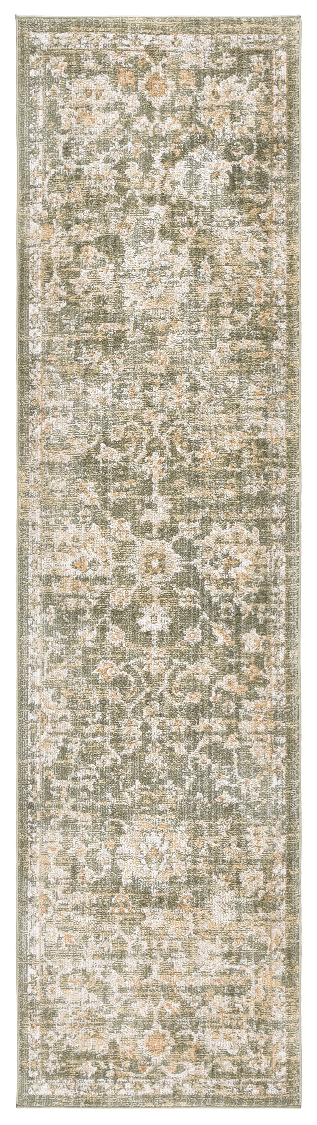 Safavieh Hazel Cebrail Oriental Runner Rug, Green/Beige, 2'2" x 5'
