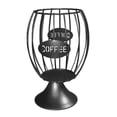 thumbnail image 2 of DOLITY Coffee Pod Holder Elegant Decoration Stand Storage for Coffee Pod Small Counters black, 2 of 9
