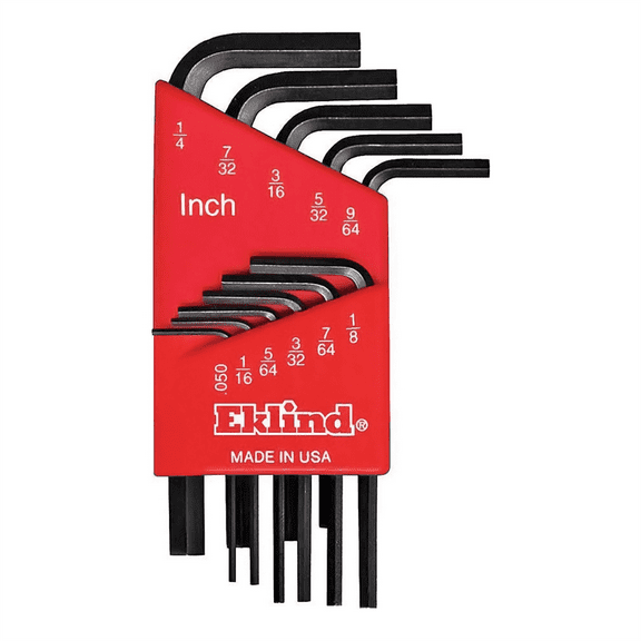 Eklind 10111 11-Piece Short Arm Series Hex-L® Key Set
