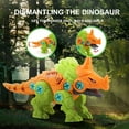 thumbnail image 4 of Tyethy Take Apart Dinosaur Toys with Tool Drill, Educational Building Construction Toy Set Gift Toys for Kids ,Girls Age 3+, 2 Pcs, 4 of 13