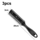 thumbnail image 2 of 3 uds cortador de pelo peine tijeras de corte de pelo de doble cara cuchilla de Metal maquinilla de afeitar cortador de peine de pelo de plástico, 2 of 5