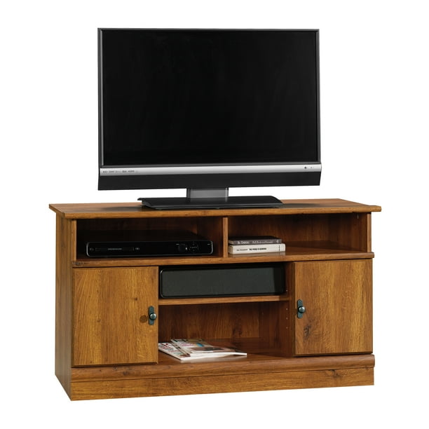 Sauder Harvest Mill Panel TV Stand for TVs up to 42", Abbey Oak Finish