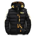 thumbnail image 4 of Outdoor Winter Reversible Mens Coat Thickened Jacket Removable Hood Casual Coat, 4 of 5
