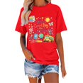 thumbnail image 2 of Fnhpitd Butter T Shirt Teach Tshirt Cute Teacher Life Shirts Special Education Tee Inspirational Tops Red,2Xl, 2 of 7