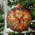 thumbnail image 2 of Phoenix Ornament SunCatcher Phoenix Bird Light Catcher Window Hanging New Home Decor Greek Mythology, 2025, Holiday Decoration, Seasonal Keepsake Gift, 2025, Seasonal Holiday, 2 of 5