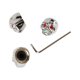 thumbnail image 1 of Cabeza de Calavera para Guitarra Eléctrica ANGGREK Perillas de Metal, 1 of 7