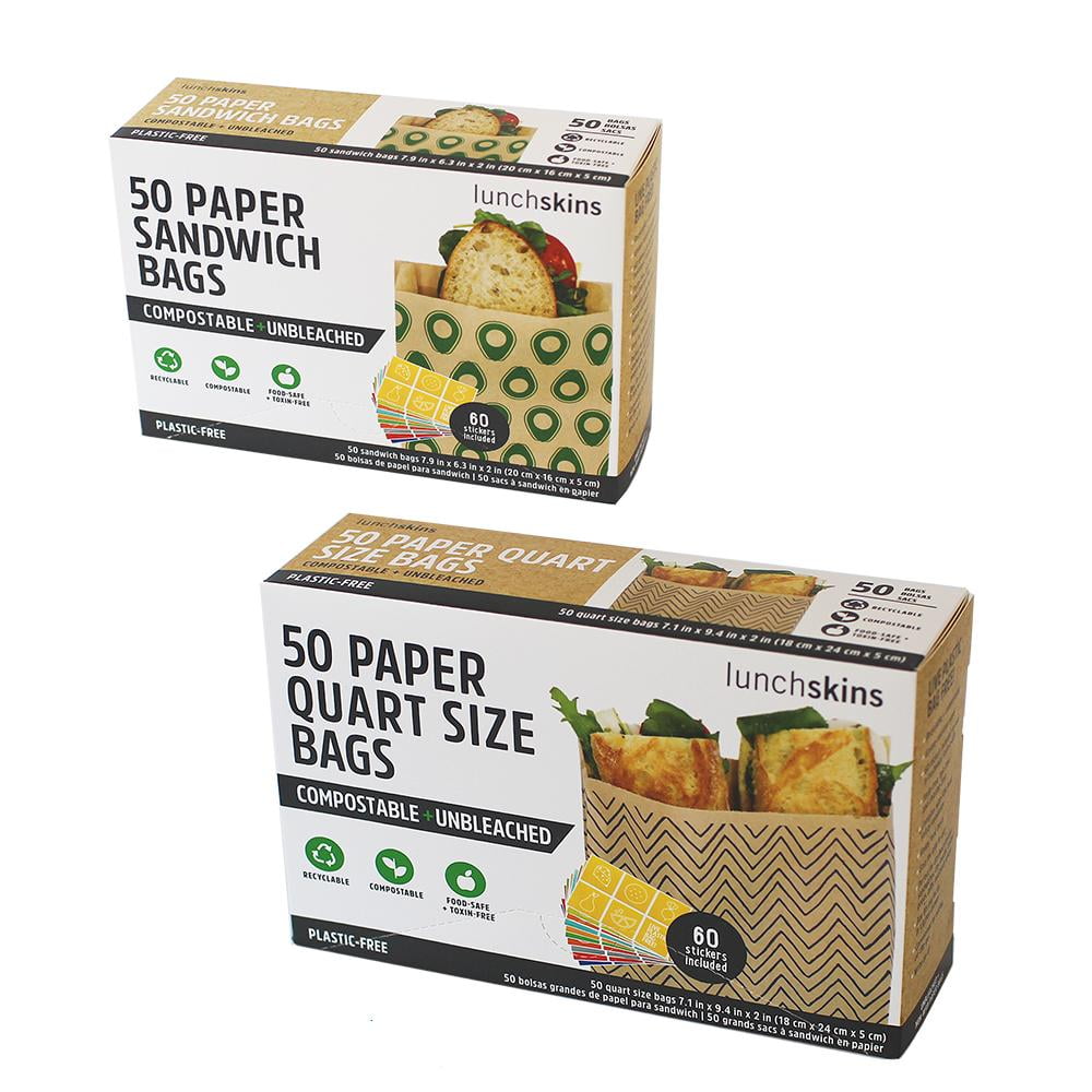 disposable paper bolsas for food