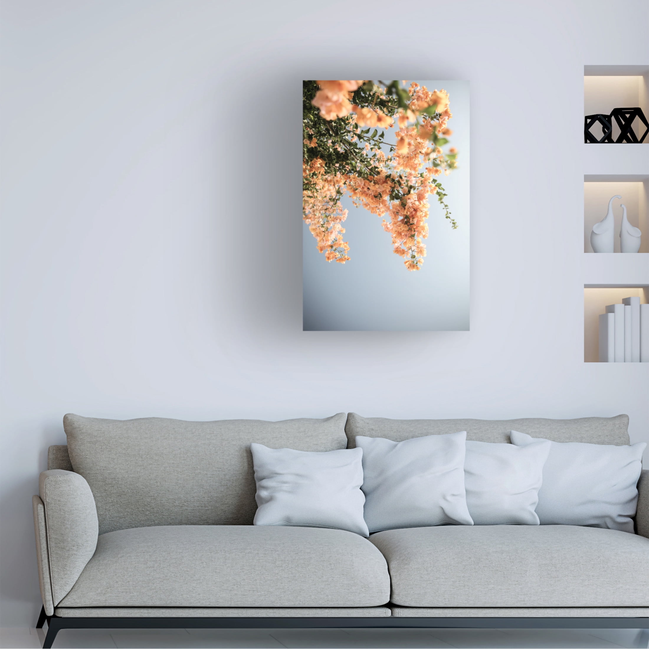 Trademark Fine Art Shot by Clint Assos Blooms Canvas Wall Art